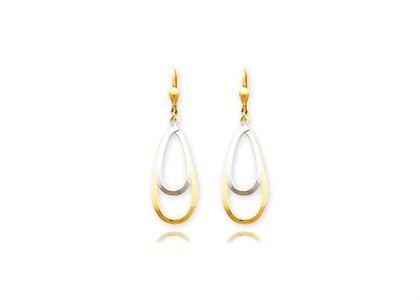 2 Tone Plated | Fashion Earrings